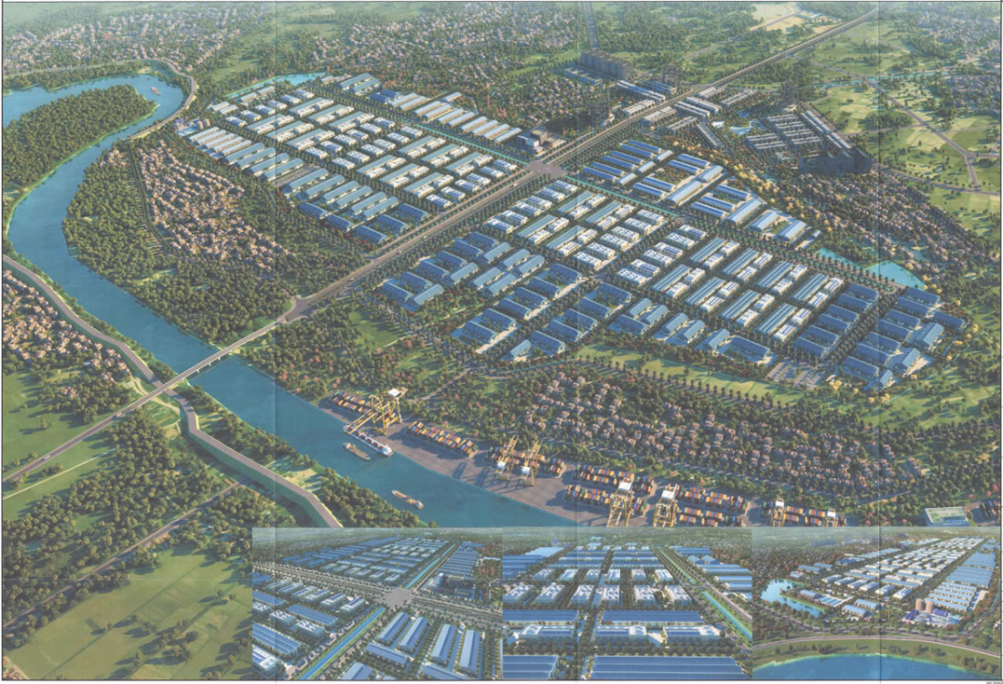 Khu công nghiệp Xuân Cẩm - Hương Lâm giai đoạn 1 tại Bắc Ninh