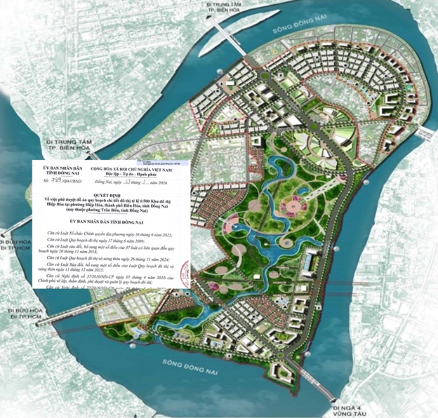 Thông tin MỚI NHẤT về quy hoạch 1/500 khu đô thị Hiệp Hòa 72.000 tỷ
