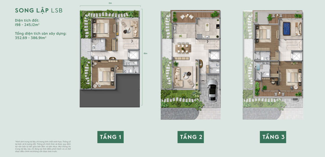 Lakeside Residences: Phân khu biệt thự tại Thanh Xuan Valley Phú Thọ