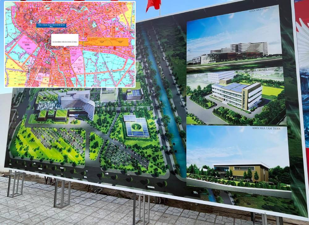 Cà Mau đẩy nhanh tiến độ bệnh viện 1.200 giường, người dân sắp đón tin vui