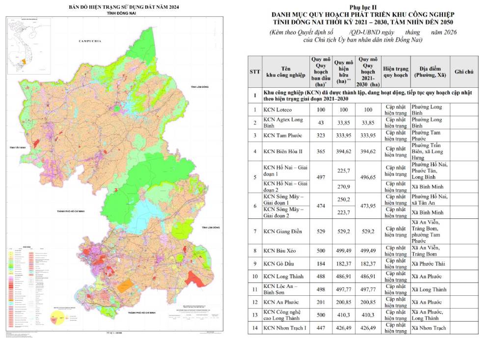 Toàn cảnh quy hoạch khu công nghiệp Đồng Nai đến 2030 với 89 khu công nghiệp