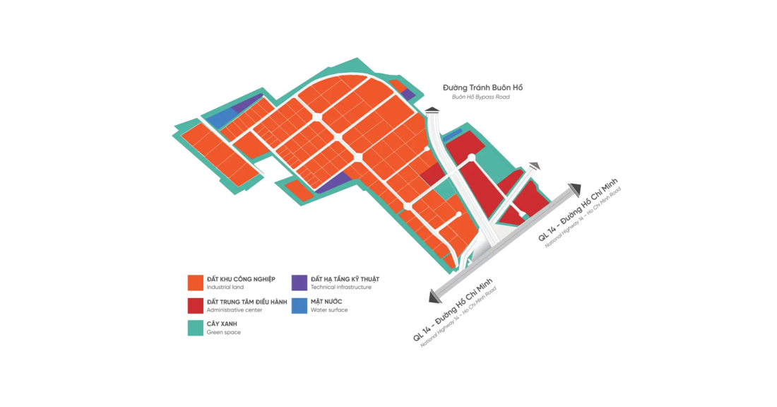 Khu công nghiệp Ez.Park Đắk Lắk I- Ảnh 2. Khu công nghiệp Ez.Park Đắk Lắk I- Ảnh 2.
