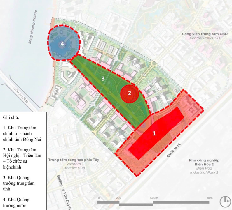 Kết quả thi tuyển Trung tâm Chính trị - Hành chính mới Đồng Nai- Ảnh 3.