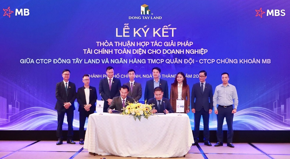 Đông Tây Land ký kết hợp tác toàn diện với MB và MBS