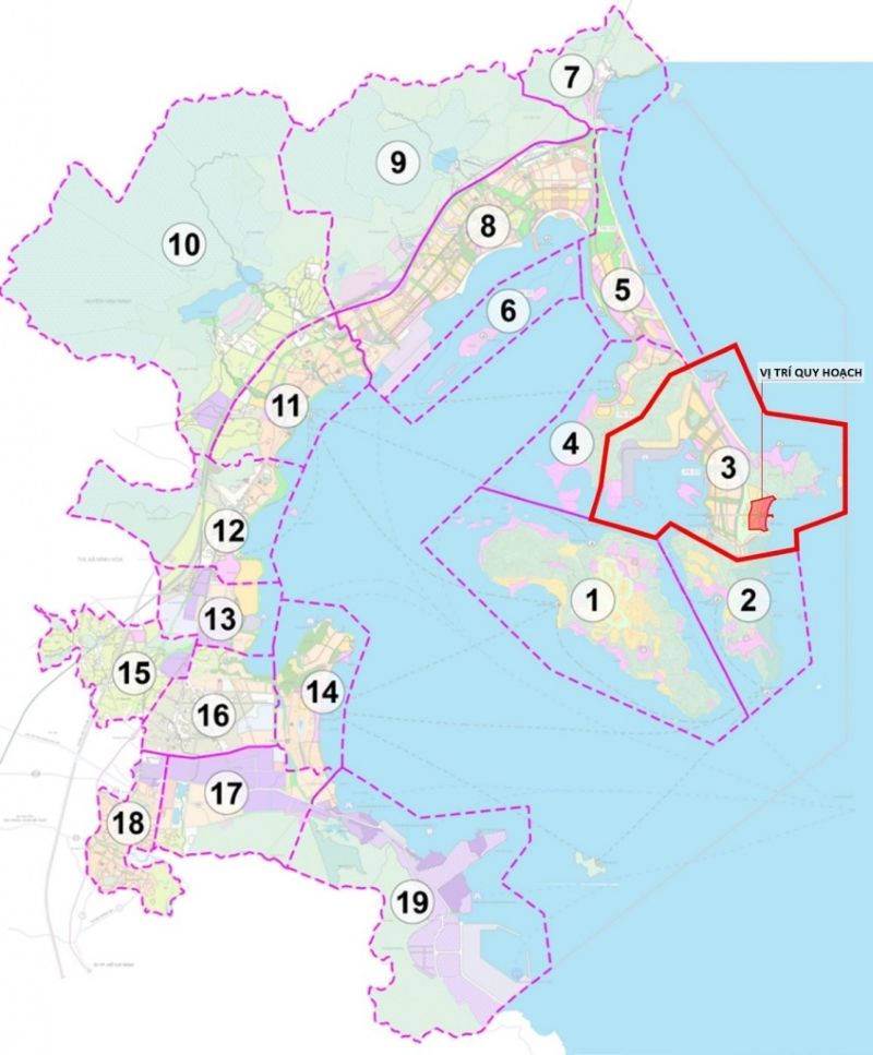 Quy hoạch mới khu vực Hồ Na quy mô 163 ha tại Khánh Hòa