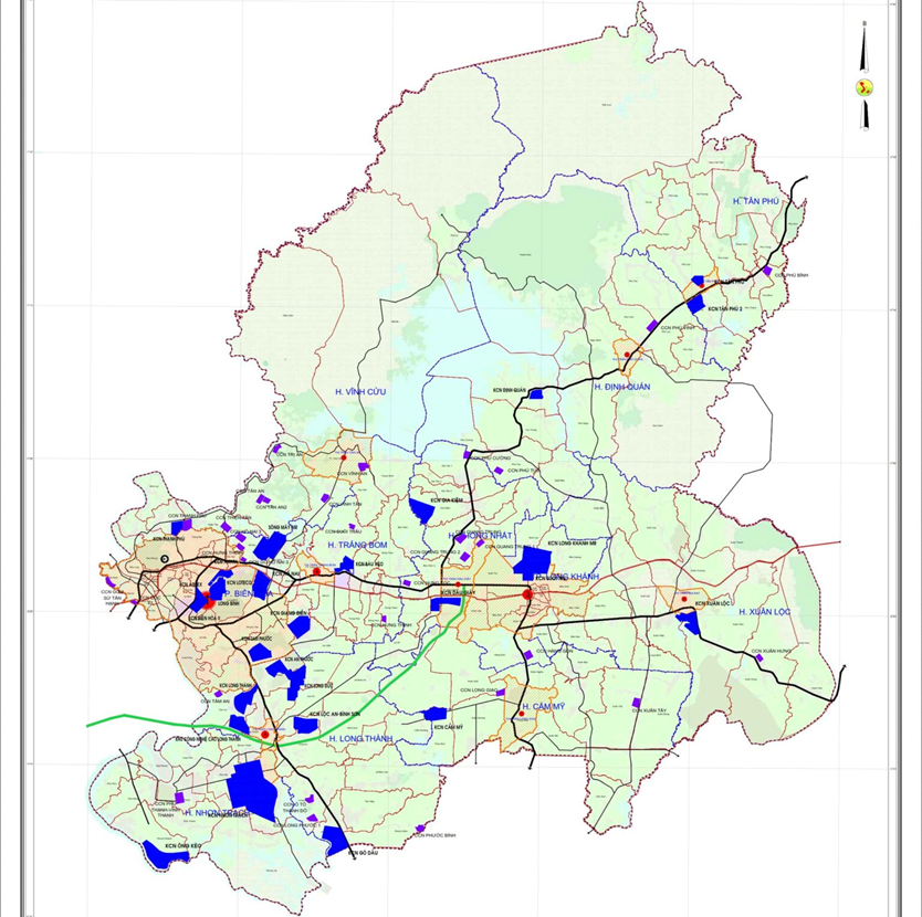Đồng Nai: Danh sách 14 dự án Khu công nghiệp, Khu công nghệ ưu tiên kêu gọi đầu tư