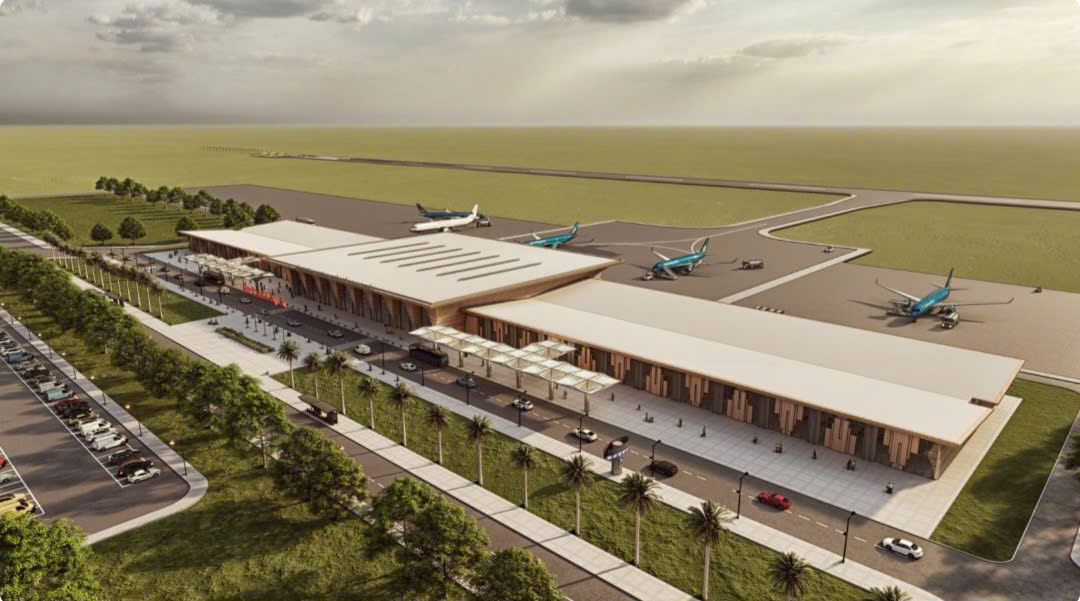 Sân bay Phan Thiết sắp khởi công hạng mục hàng không dân dụng, công suất 2 triệu khách/năm