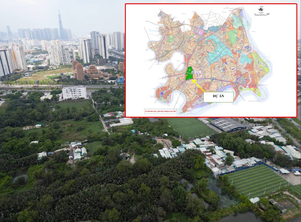 Hiện trạng dự án khu liên hợp Rạch Chiếc với sân vận động 70.000 chỗ vừa động thổ tại TP.HCM
