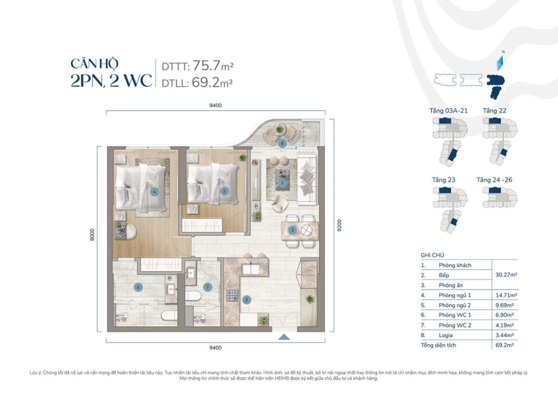Welltone Luxury Residence: Tổ hợp căn hộ tại Khánh Hòa- Ảnh 5.