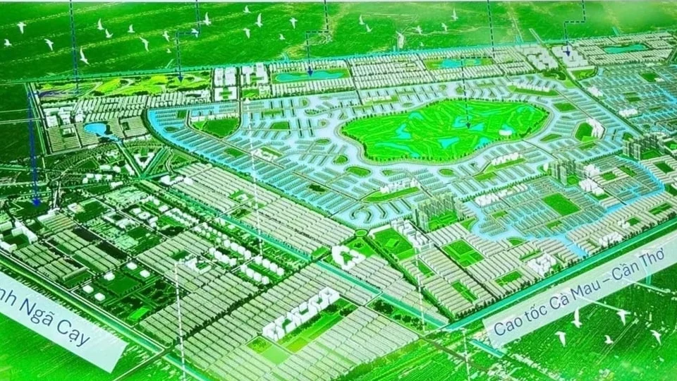 Khu đô thị du lịch nghỉ dưỡng Mekong tại Cần Thơ