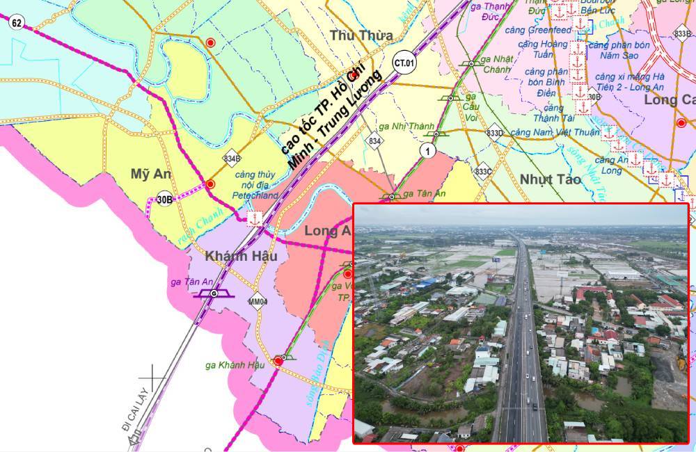 Dự án mở rộng cao tốc gần 100km từ TP.HCM đi miền Tây có diễn biến mới, liên quan vật liệu