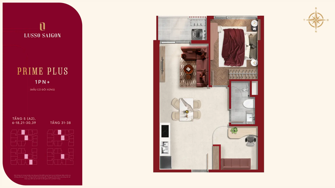 Lusso Saigon: Phân khu căn hộ thuộc La Pura TP.HCM- Ảnh 4.