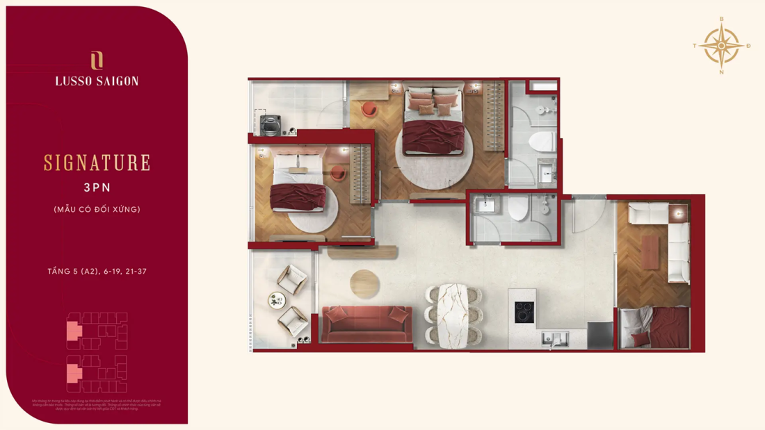 Lusso Saigon: Phân khu căn hộ thuộc La Pura TP.HCM- Ảnh 8.