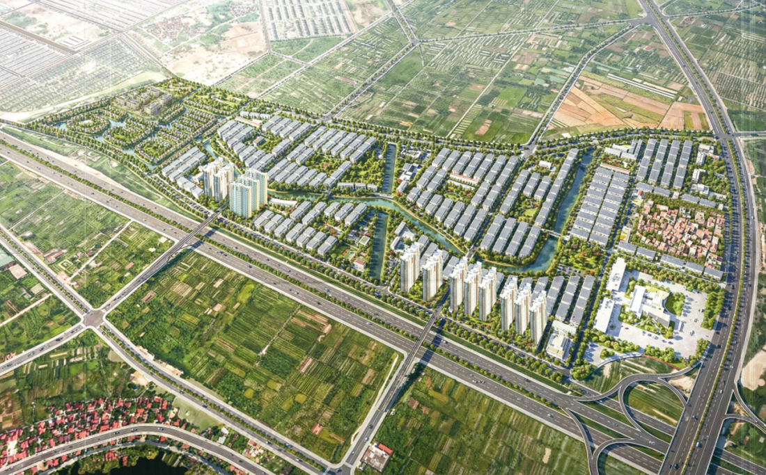 Khu đô thị tại xã Văn Giang - Hoàn Long tại Hưng Yên