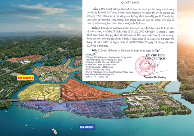 Thêm 1 phân khu của Aqua City được duyệt pháp lý