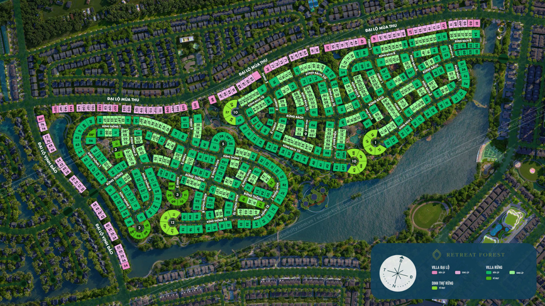 Retreat Forest: Phân khu biệt thự tại Eco Retreat Tây Ninh- Ảnh 2.
