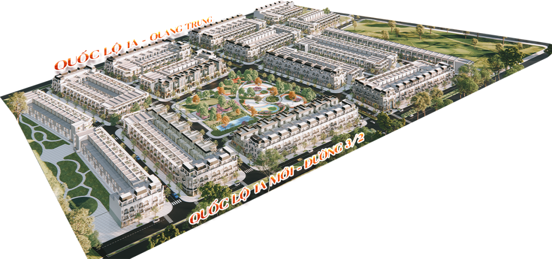 Hoàng Gia VCN: Dự án nhà phố, biệt thự tại Gia Lai