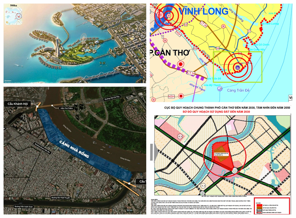 QUY HOẠCH MỚI NHẤT: An Giang lập 4 cụm đảo lấn biển 4.500ha, Vĩnh Long đề xuất lấn biển hơn 100.000ha