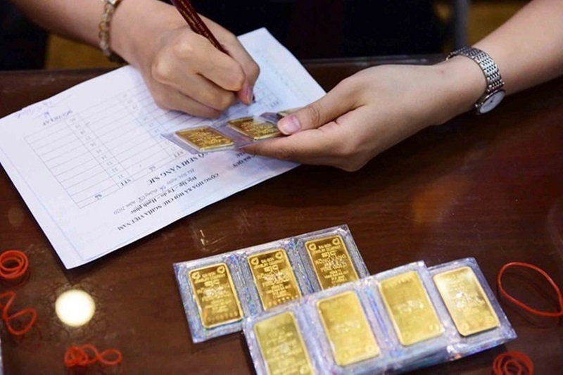 Giá vàng hôm nay 5-4: Giao dịch quanh ngưỡng 174,5 triệu đồng/lượng
