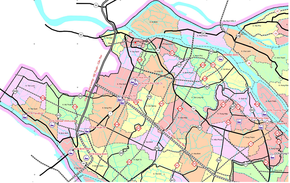 Vĩnh Long quy hoạch, kêu gọi đầu tư 11 khu công nghiệp mới hơn 5.050ha