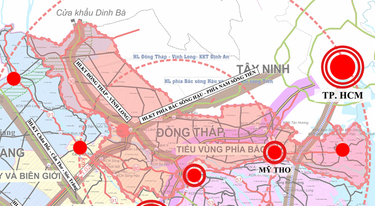 Quy hoạch Đồng Tháp 2030: Chuyên gia nói về mô hình 1-2-3-4-5-6