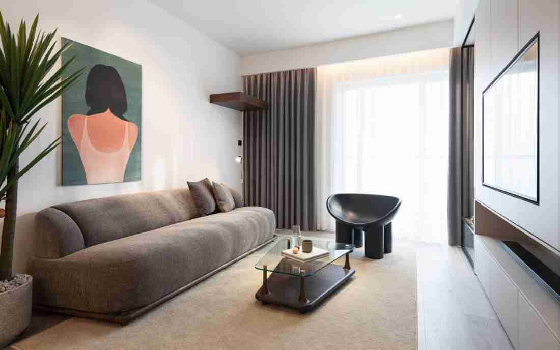 Cuộc đại phẫu căn hộ cũ 85m2 Ba Đình thành không gian sống tối giản, thông minh