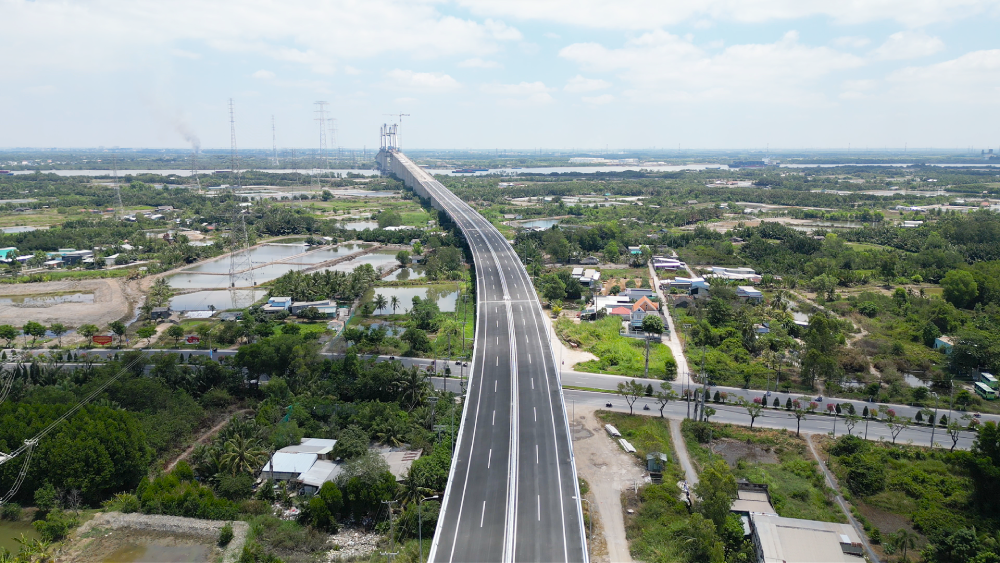 Cây cầu quan trọng trên cao tốc Bến Lức - Long Thành sắp hoàn thành: Khu vực nào sẽ hưởng lợi?- Ảnh 3.