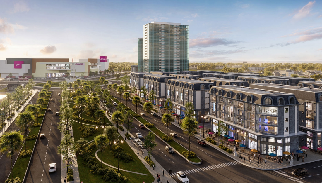 An Cựu Galleria: Phân khu nhà phố tại An Cựu City TP.Huế- Ảnh 1.