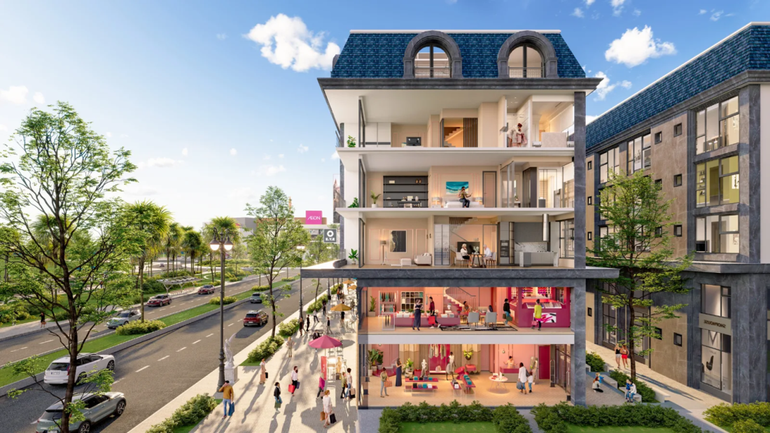 An Cựu Galleria: Phân khu nhà phố tại An Cựu City TP.Huế- Ảnh 4.