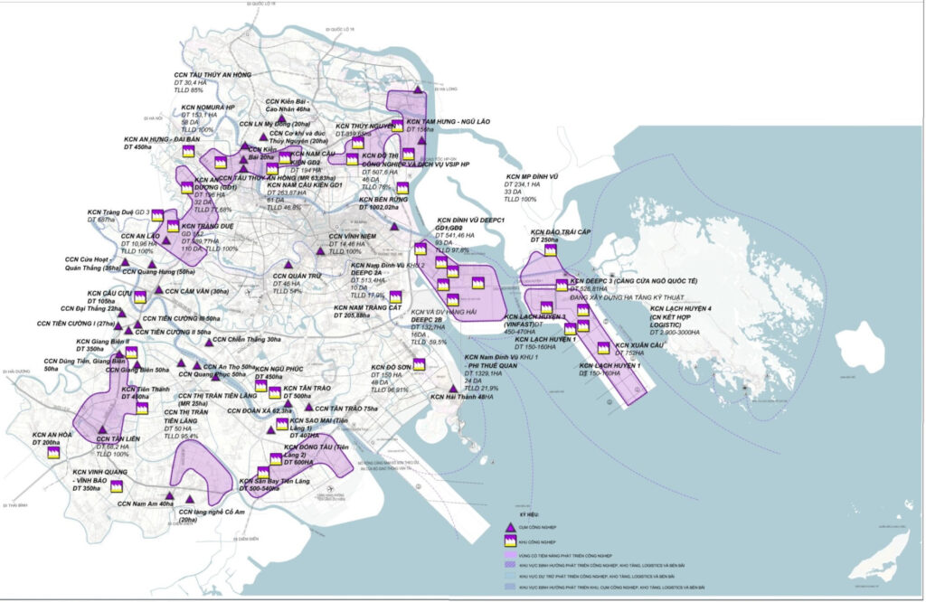 Hải Phòng chuẩn bị khởi công loạt khu công nghiệp nghìn tỷ có sự góp mặt của loạt ông lớn