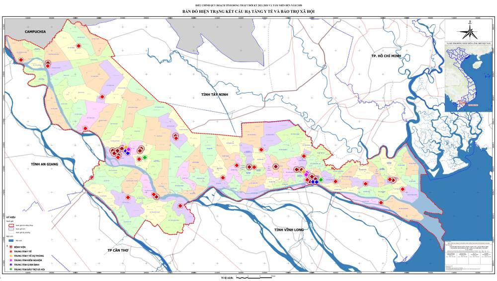 Quy hoạch Đồng Tháp đến 2030: Đầu tư nâng cấp, xây mới nhiều bệnh viện