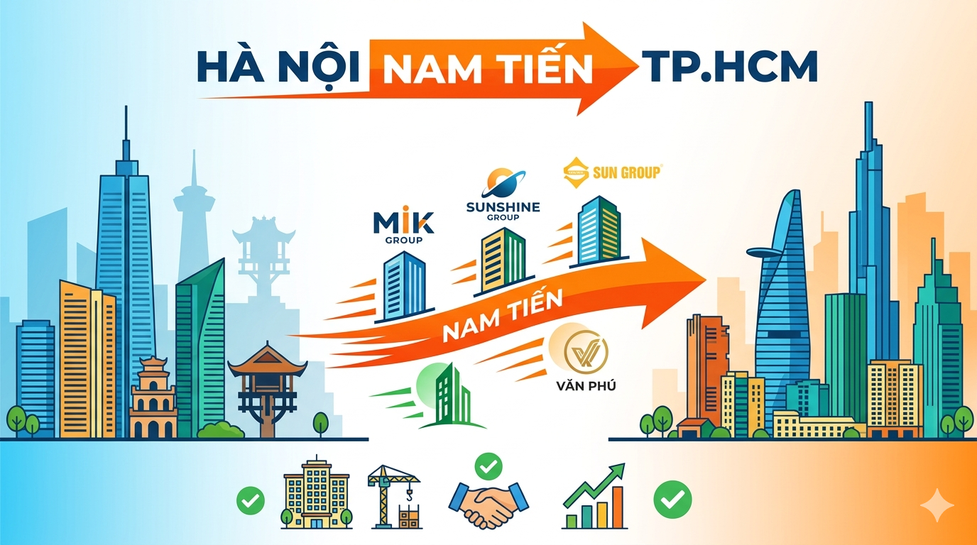 Ông lớn bất động sản Hà Nội ồ ạt 