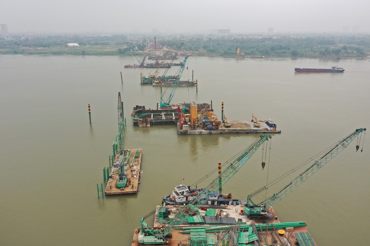 Tiến độ mới nhất hai siêu cầu hơn 30.000 tỷ tại Hà Nội