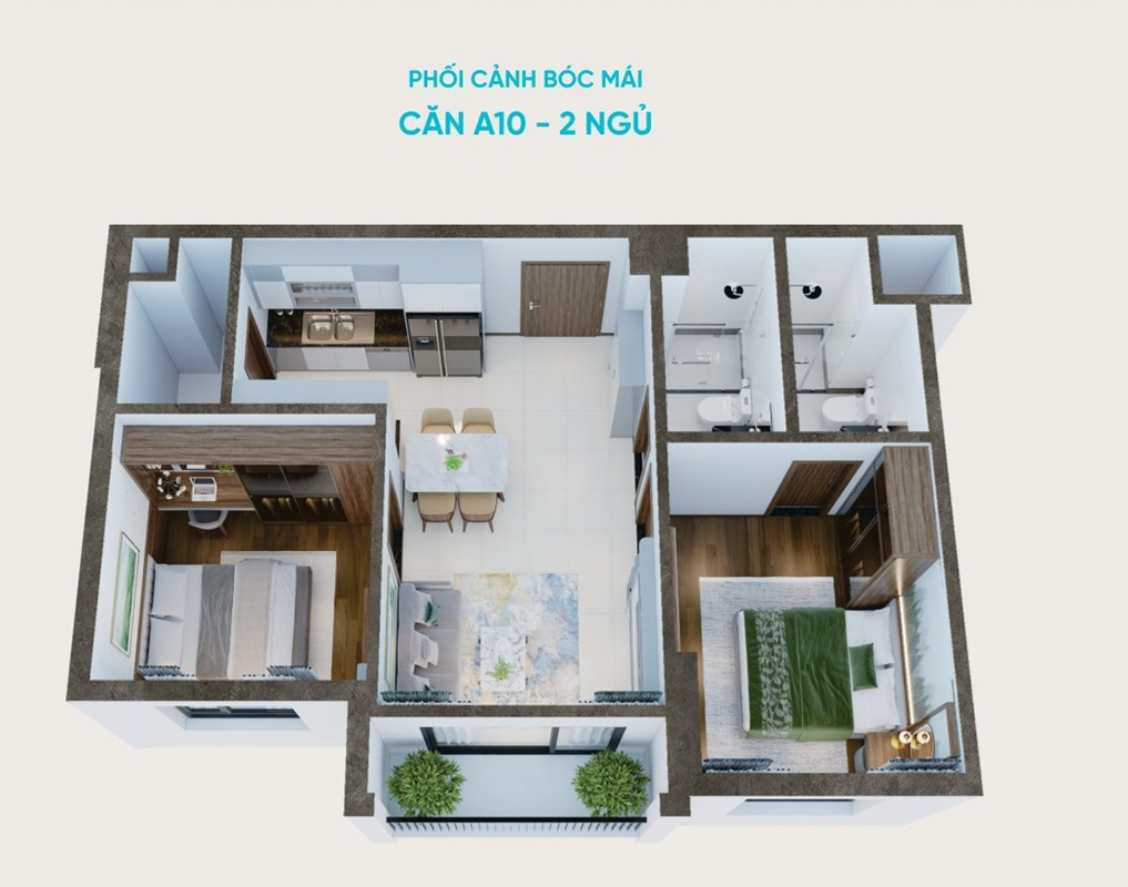 Viha Flora: Phân khu căn hộ thuộc Hồng Hà Eco City Hà Nội- Ảnh 5.