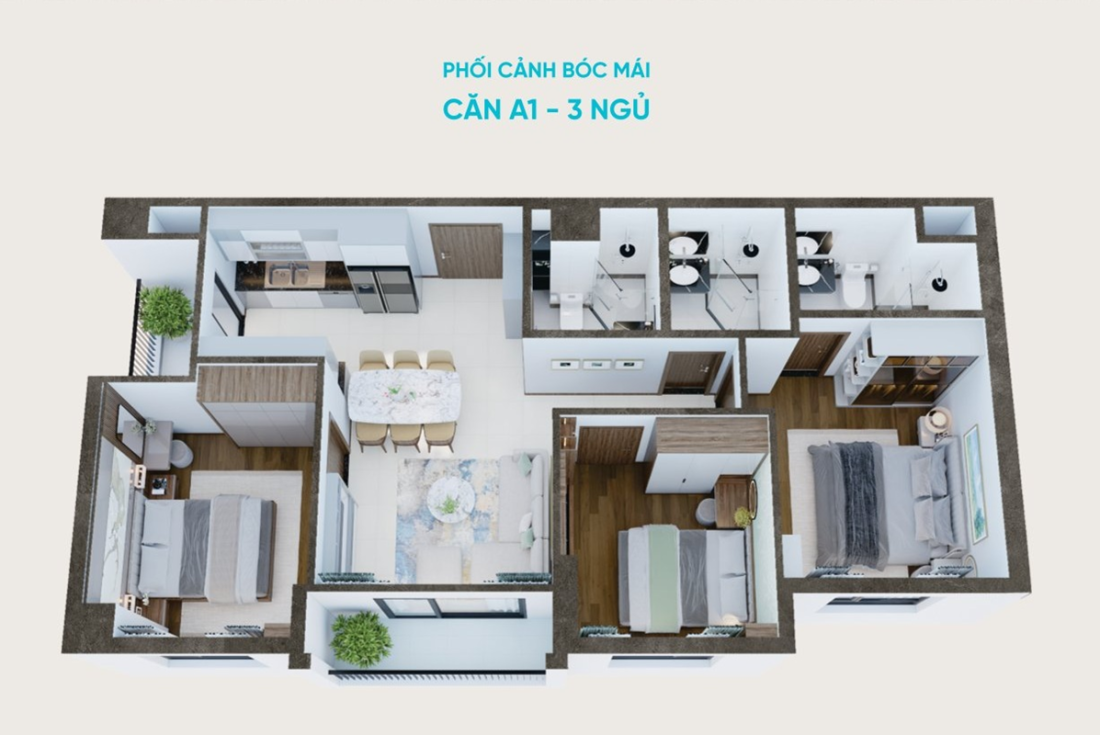 Viha Flora: Phân khu căn hộ thuộc Hồng Hà Eco City Hà Nội- Ảnh 6.
