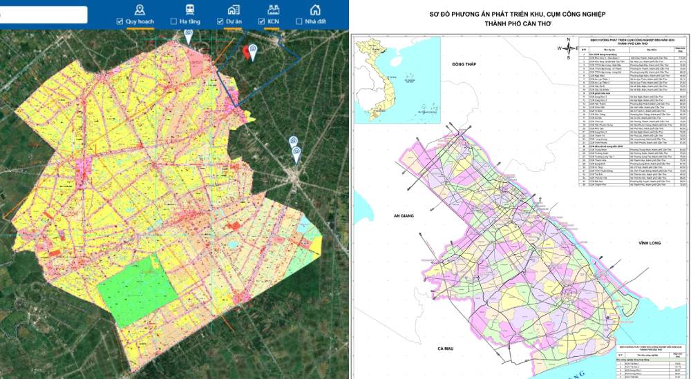 Đề xuất đầu tư khu công nghiệp mới 300ha tại Cần Thơ