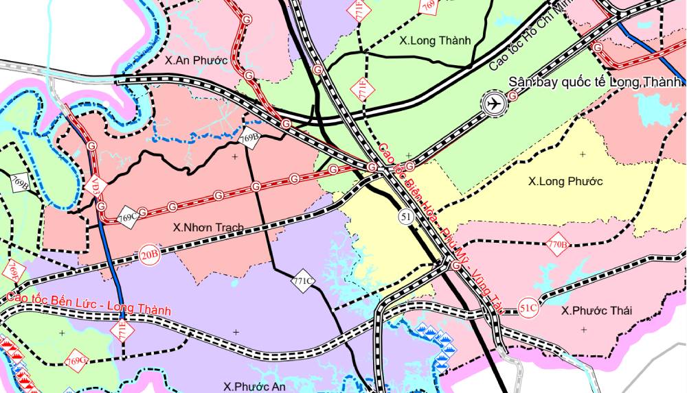 Tiến độ thi công 2 tuyến đường chạy song song kết nối đến sân bay Long Thành- Ảnh 1.