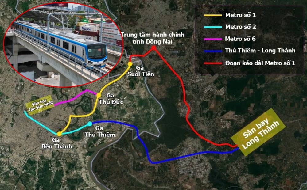 Làm tuyến metro hơn 60.000 tỷ đến sân bay Long Thành: Đồng Nai đề xuất làm theo lệnh khẩn cấp