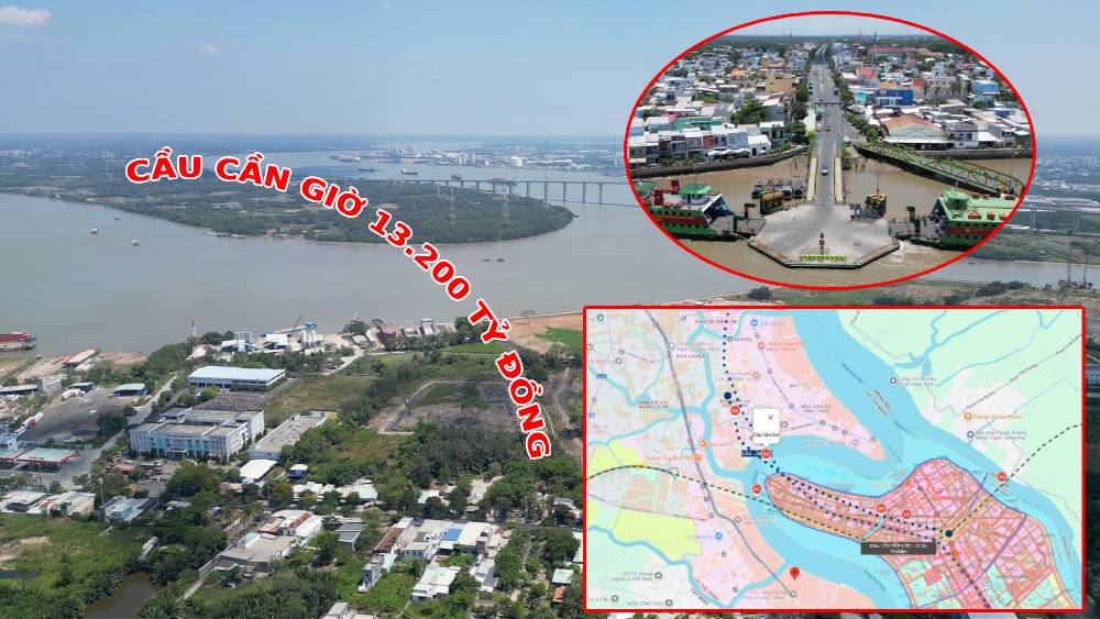 Toàn cảnh vị trí xây cầu Cần Giờ 13.200 tỷ: Sau động thổ, khu vực này đang ra sao?