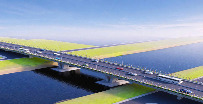 Cà Mau khởi công cầu kết nối với bệnh viện nghìn tỷ- Ảnh 1.