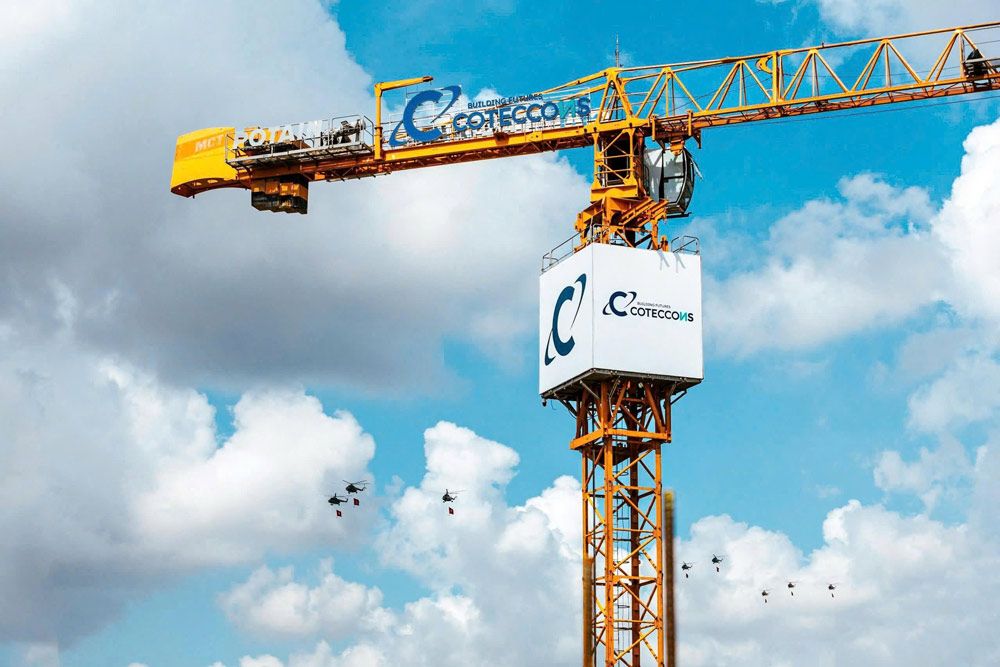 Coteccons báo lãi tăng gấp đôi