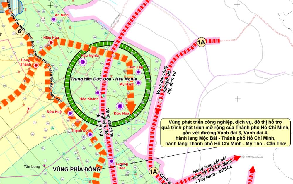 Công bố điều chỉnh quy hoạch Tây Ninh 2030: Trung tâm hành chính mới tại Đức Hòa - Hậu Nghĩa