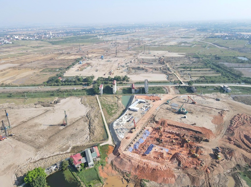 Cập nhật mới nhất tiến độ sân bay Gia Bình