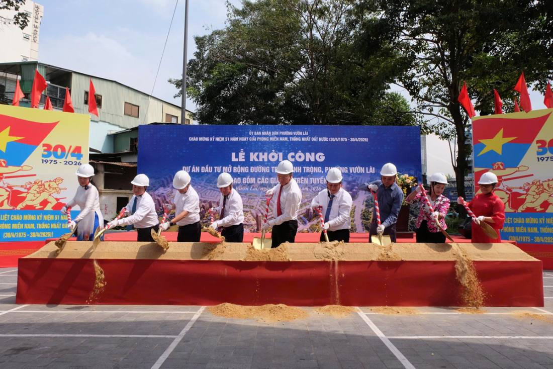 TP.HCM mở rộng đoạn đường cạnh công viên số 1 Lý Thái Tổ lên 4 làn xe
