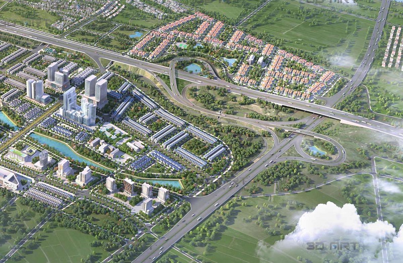 Khởi công nút giao kết nối khu đô thị hơn 460ha tại Bắc Ninh