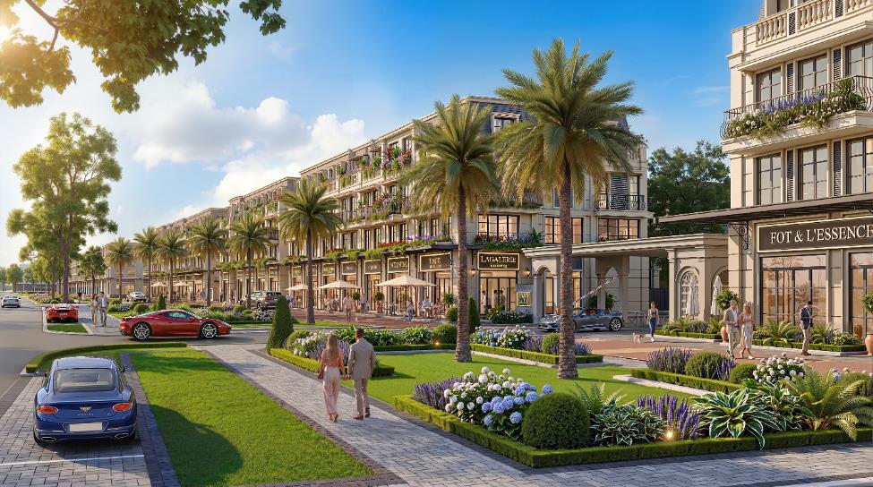 Shophouse Sol Garden: Phố mua sắm bộ hành chuẩn Nam Âu đầu tiên tại Bắc Sông Cấm