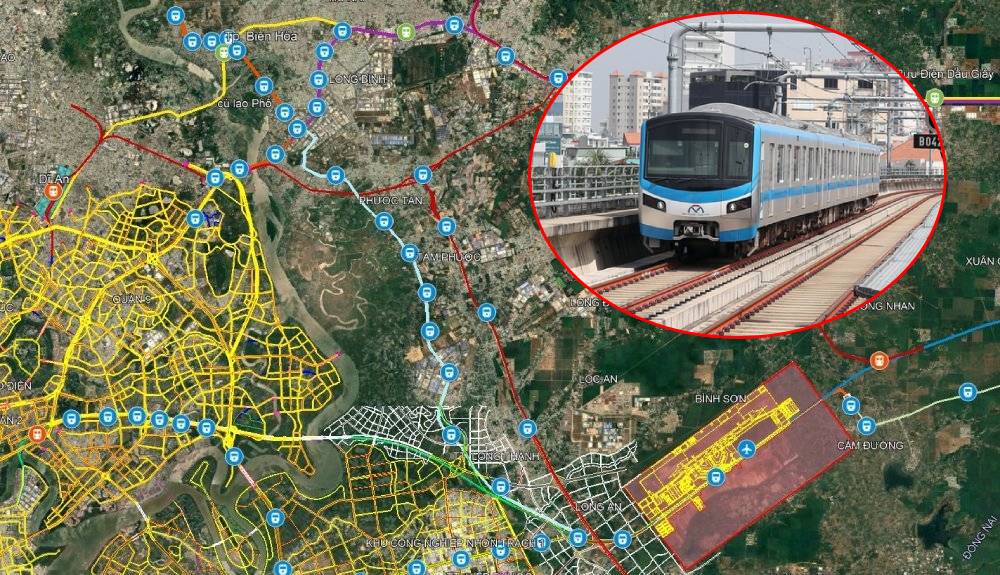 Làm tuyến metro hơn 44km đến sân bay Long Thành: Đồng Nai yêu cầu chốt hướng tuyến và vị trí các khu TOD