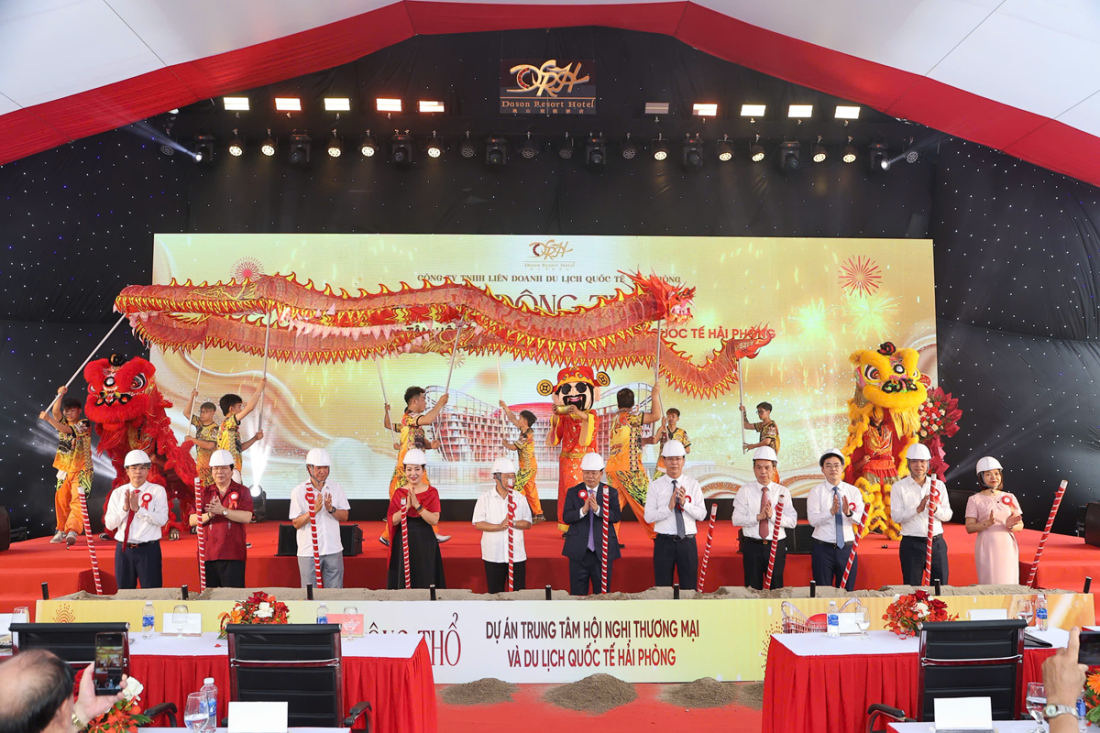 Hải Phòng động thổ Trung tâm Hội nghị Thương mại và Du lịch Quốc tế 2.110 tỷ đồng