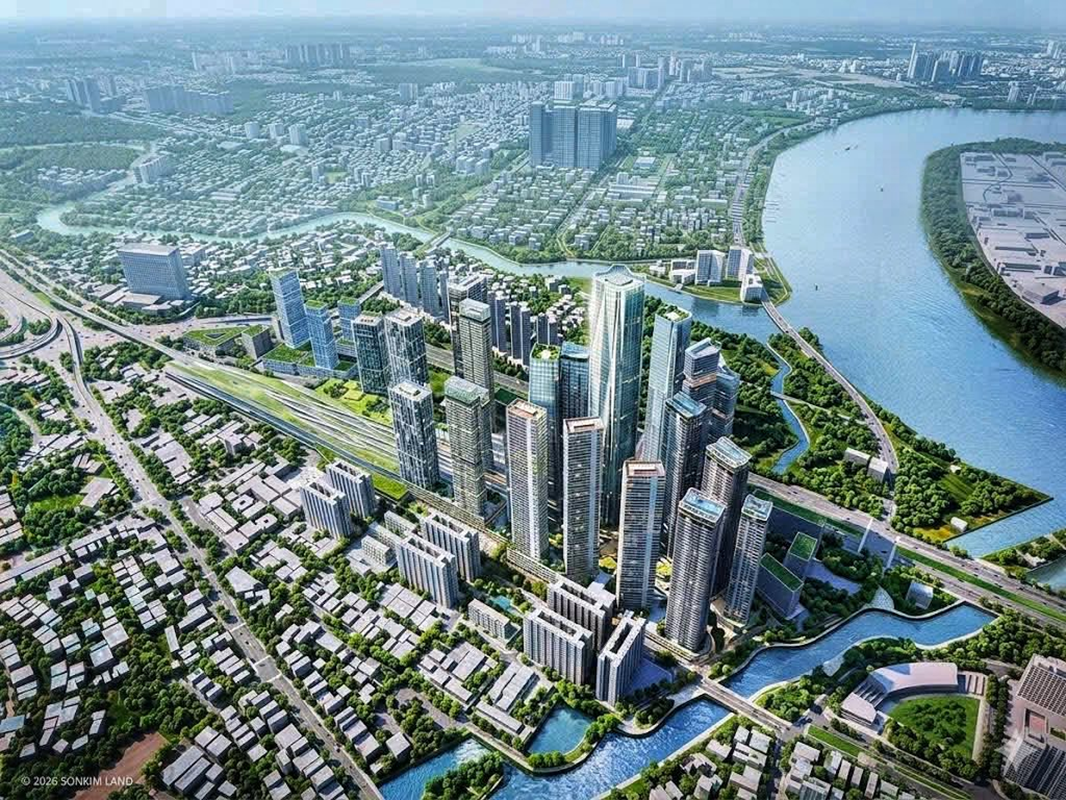 The Metropolis: Khu đô thị phức hợp ga Thủ Thiêm tại TP.HCM