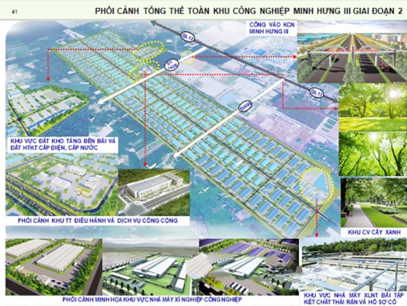 Khu công nghiệp Minh Hưng III giai đoạn 2 (phân kỳ 1) tại Đồng Nai